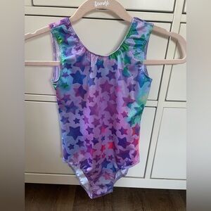Colorful Star Patterned Leotard